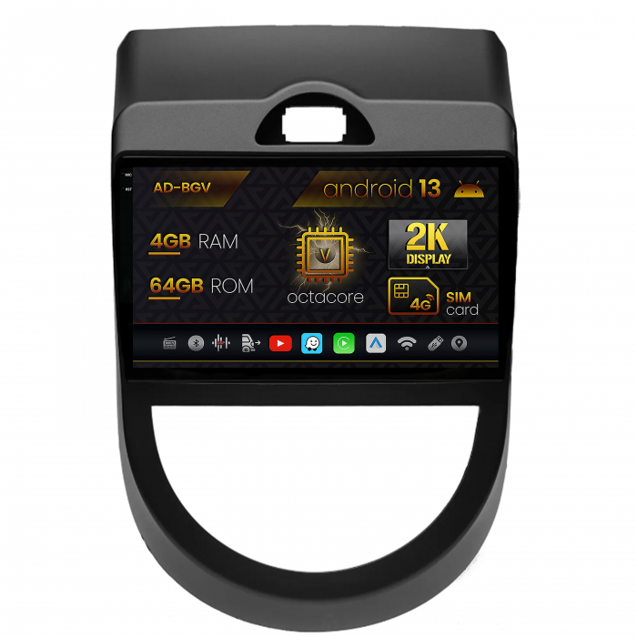 Navigatie 2K Android Kia Soul (2009-2013) 4GB | AutoDrop.ro [1]