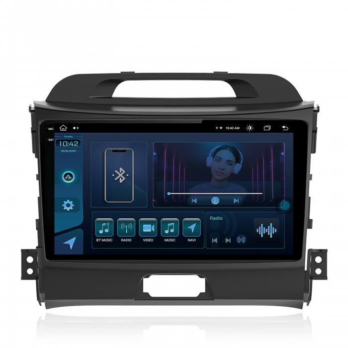 Navigatie 2K Android 13 Kia Sportage 8+256GB | AutoDrop.ro [2]