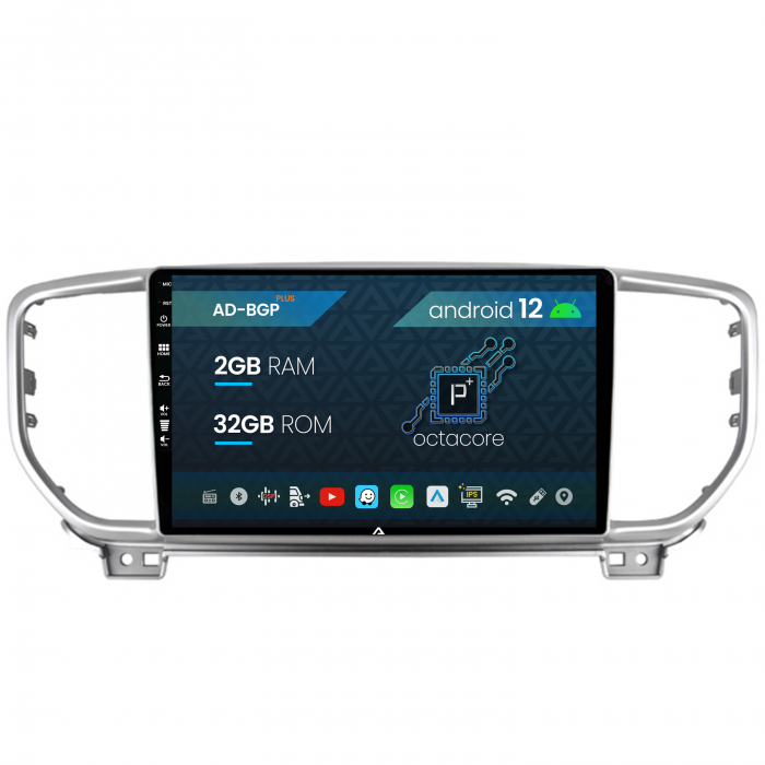 Navigatie Android Kia Sportage 2018+ 2GB | AutoDrop.ro [1]
