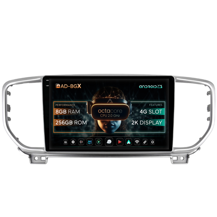 Navigatie 2K Android Kia Sportage 2018+ 8GB | AutoDrop.ro [1]