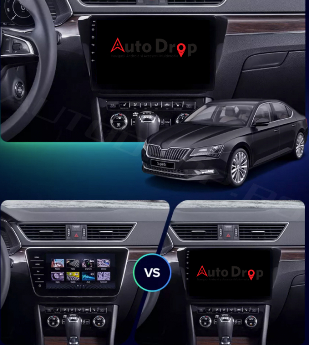 Navigatie Android Skoda Superb 3 1GB | AutoDrop.ro [16]
