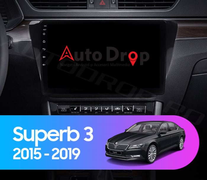 Navigatie Android Skoda Superb 3 1GB | AutoDrop.ro [17]