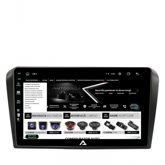 Navigatie Android 13 Mazda 3 8+256GB | AutoDrop.ro [4]