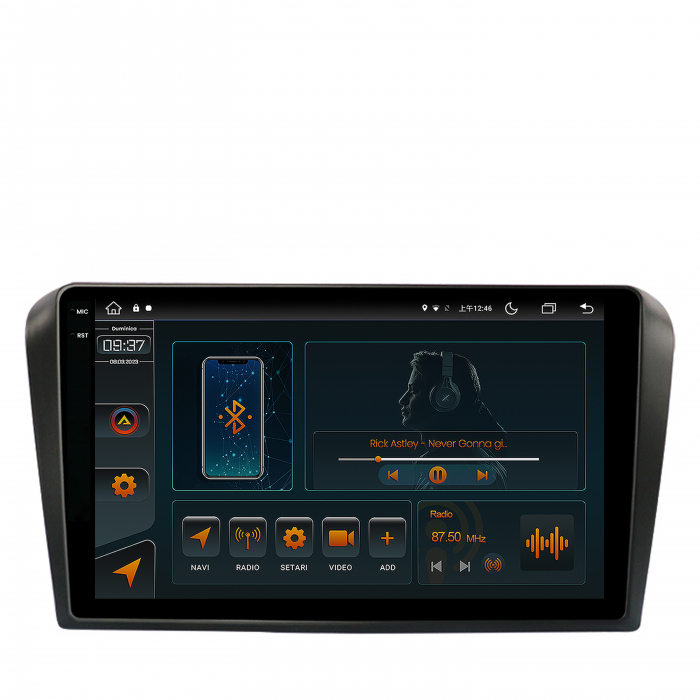 Navigatie 2K Android 13 Mazda 3 4+64GB | AutoDrop.ro [2]