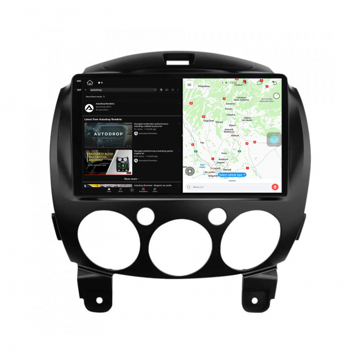Navigatie 2K Android 13 Mazda 2 (2007-2014) 4+64GB | AutoDrop.ro [5]