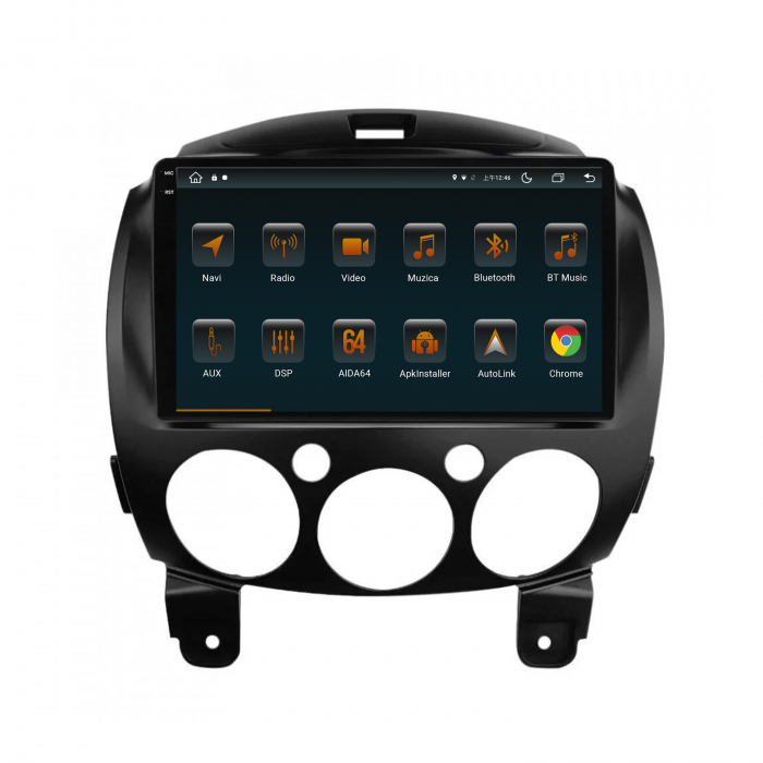 Navigatie 2K Android 13 Mazda 2 (2007-2014) 4+64GB | AutoDrop.ro [3]