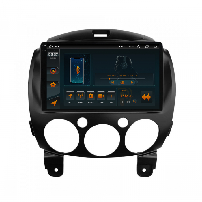 Navigatie 2K Android 13 Mazda 2 (2007-2014) 4+64GB | AutoDrop.ro [2]