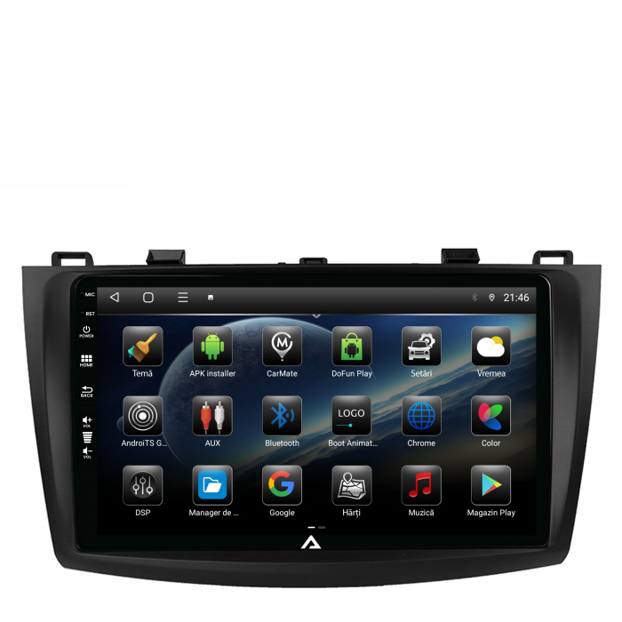 Navigatie Carplay Android 12 Mazda 3 09-13 2GB | AutoDrop.ro [4]
