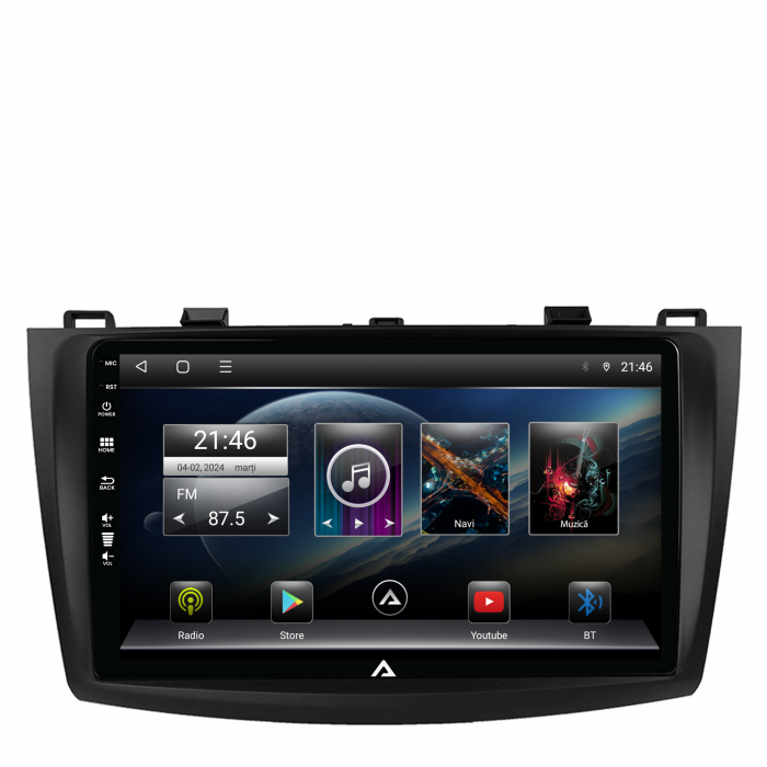 Navigatie Carplay Android 12 Mazda 3 09-13 2GB | AutoDrop.ro [3]