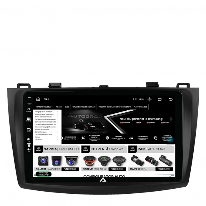 Navigatie Android 13 Mazda 3 09-13 8GB | AutoDrop.ro [4]