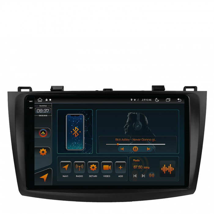 Navigatie 2K Android 13 Mazda 3 09-13 4GB | AutoDrop.ro [2]