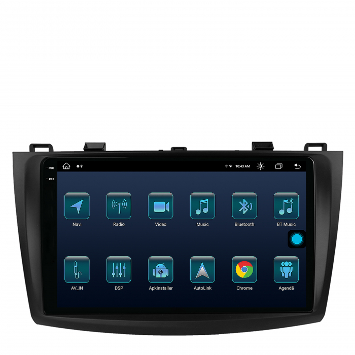 Navigatie 2K Android 13 Mazda 3 09-13 8GB | AutoDrop.ro [4]