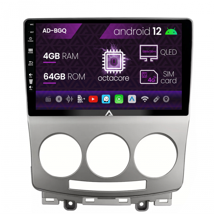 Navigatie Android 12 Mazda 5 QLED | AutoDrop.ro [2]