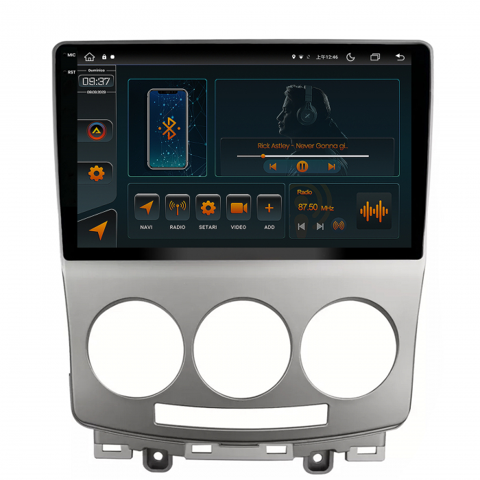 Navigatie 2K Android 13 Mazda 5 4+64GB | AutoDrop.ro [2]