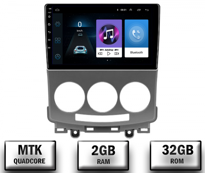 Navigatie Android Mazda 5 2+32GB | AutoDrop.ro [1]