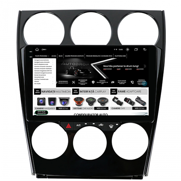 Navigatie 2K Android 13 Mazda 6 4+64GB | AutoDrop.ro [12]