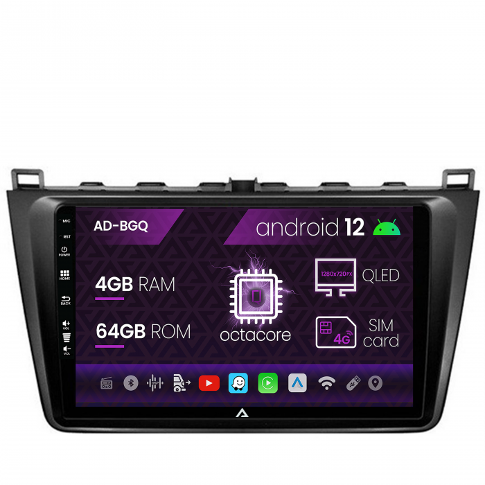 Navigatie Mazda 6 08-13 cu Android QLED | AutoDrop.ro [2]