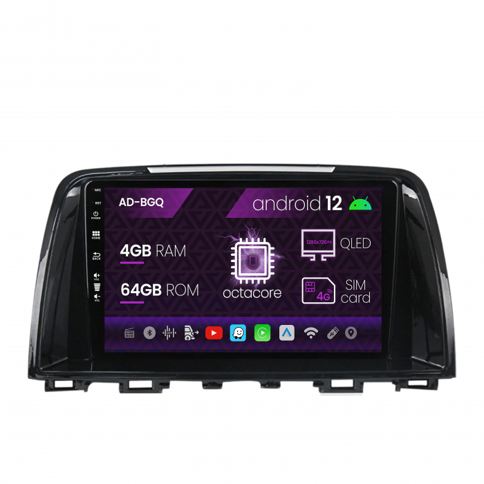 Navigatie Mazda 6 2012-2017 cu Android QLED | AutoDrop.ro [2]