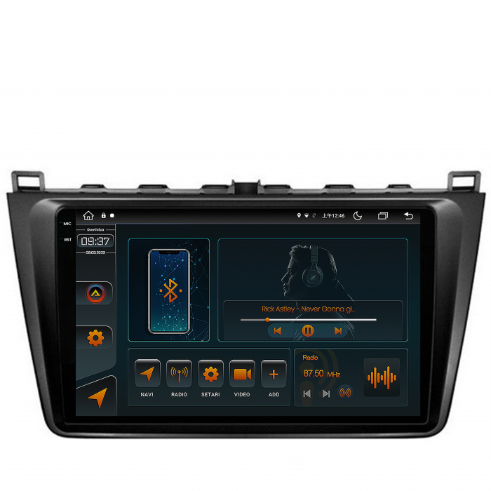 Navigatie 2K Mazda 6 08-13 Android 4+64GB | AutoDrop.ro [2]