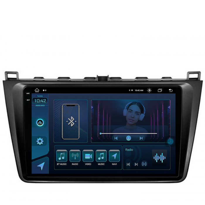 Navigatie 2K Mazda 6 08-13 Android 8+256GB | AutoDrop.ro [3]