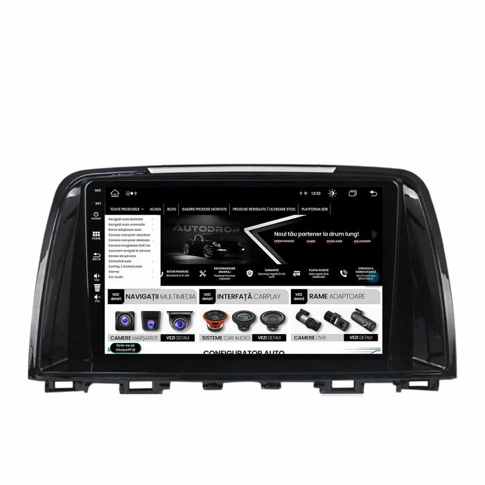 Navigatie Mazda 6 (2013-2015) cu Android 8+256GB | AutoDrop.ro [5]