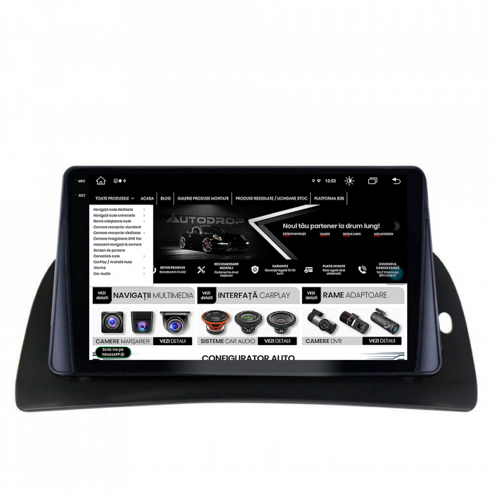 Navigatie Android 2K Renault Kangoo (2015-2020), 4+64GB | AutoDrop.ro [8]