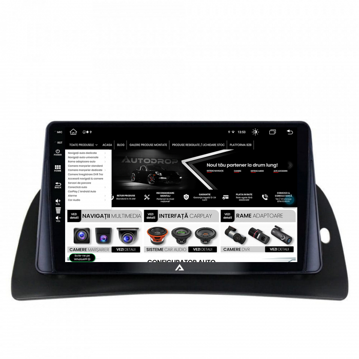 Navigatie Renault Kangoo (2015-2020), 8+256GB | AutoDrop.ro [4]