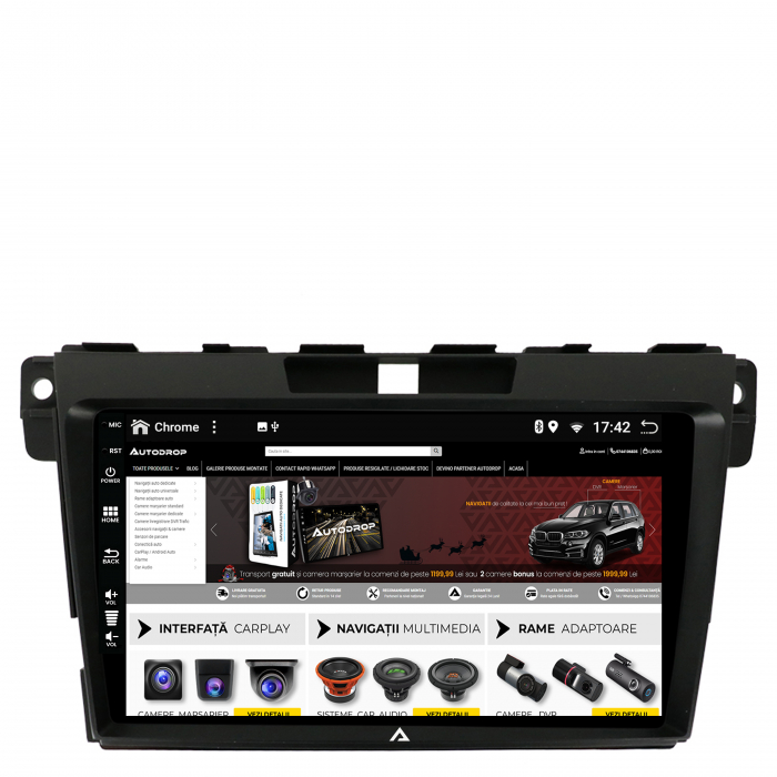Navigatie Android 12 Mazda CX-7 9" QLED | AutoDrop.ro [8]