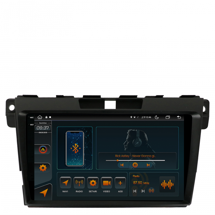 Navigatie 2K Android 13 Mazda CX-7 9" 4+64GB | AutoDrop.ro [2]