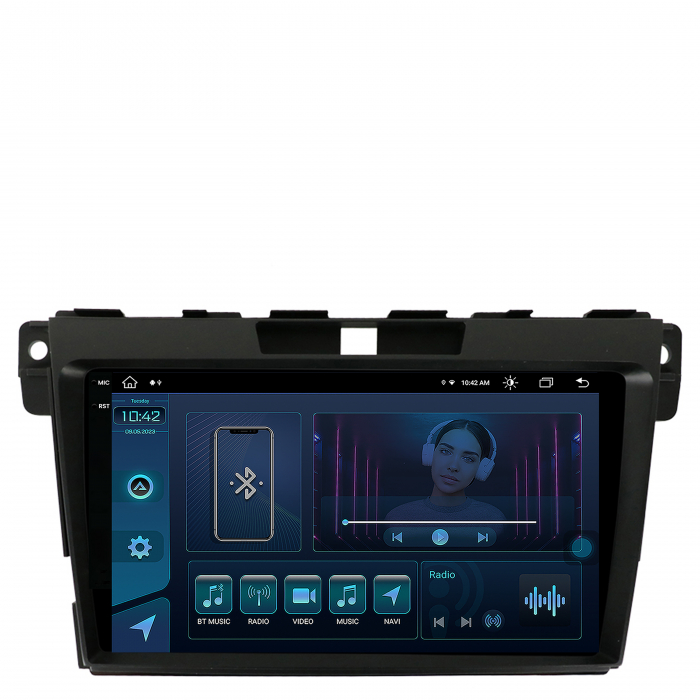 Navigatie 2K Android 13 Mazda CX-7 9" 8+256GB | AutoDrop.ro [3]