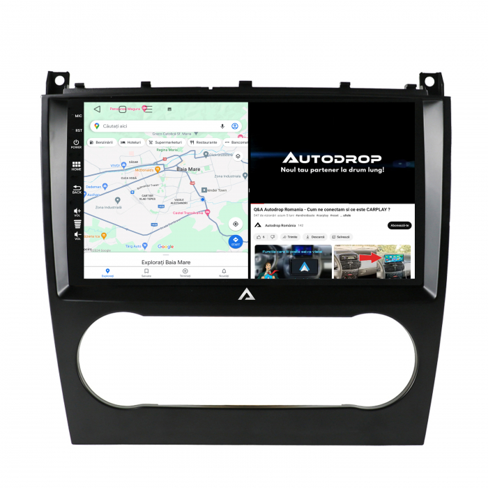 Navigatie Mercedes C-Class W203 Android 9.1 | AutoDrop.ro [10]