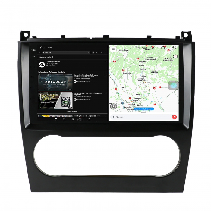 Navigatie Android 2K 13 Mercedes W203 4+64GB | AutoDrop.ro [6]