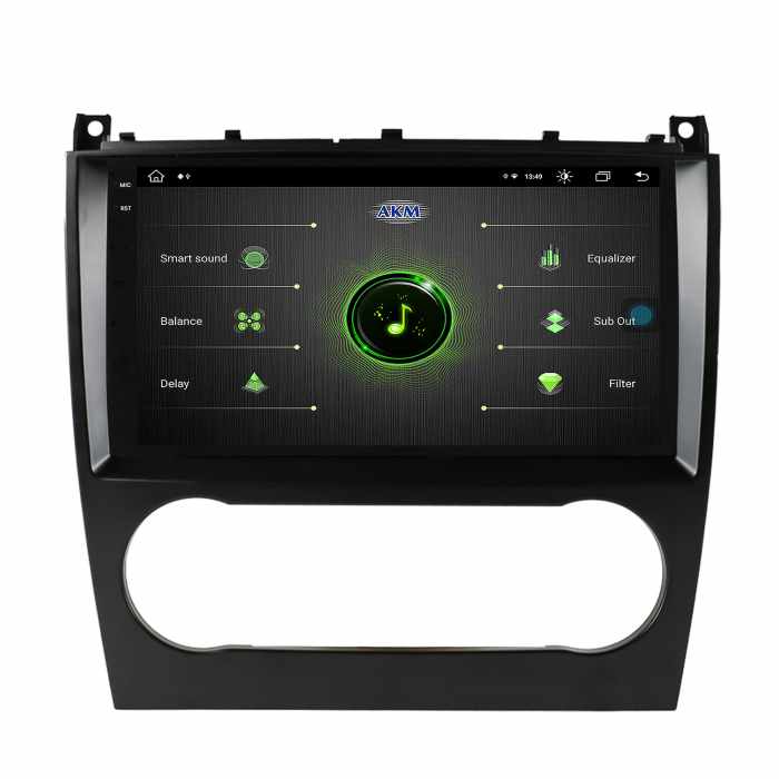 Navigatie Android 2K 13 Mercedes W203 4+64GB | AutoDrop.ro [7]