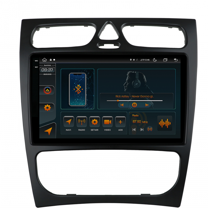 Navigatie Android 2K 13 Mercedes W203, CLK 4GB | AutoDrop.ro [2]