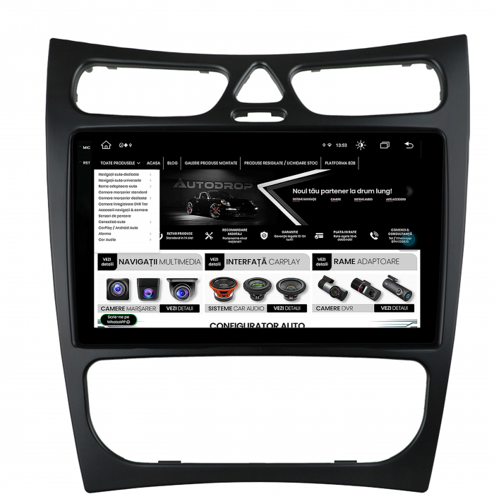Navigatie Android 2K 13 MercedesCLK 8GB | AutoDrop.ro [10]