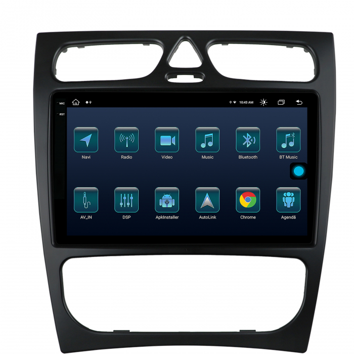 Navigatie Android 2K 13 Mercedes W203, CLK 8GB | AutoDrop.ro [3]