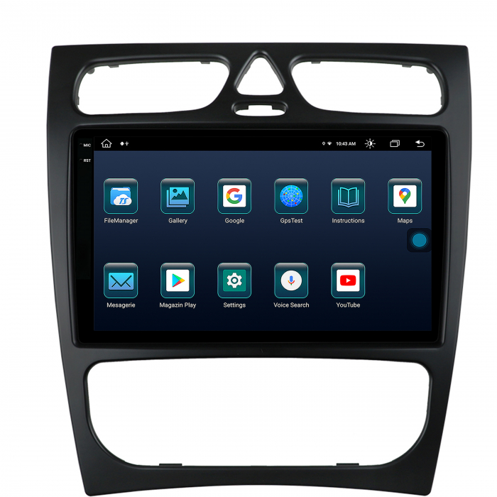 Navigatie Android 2K 13 Mercedes W203, CLK 8GB | AutoDrop.ro [4]