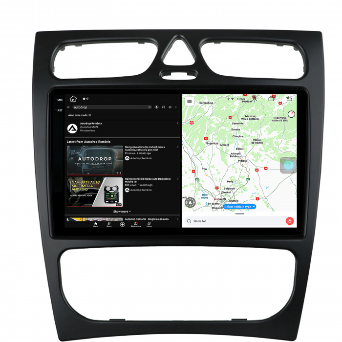 Navigatie Android 2K 13 Mercedes W203, CLK 8GB | AutoDrop.ro [7]