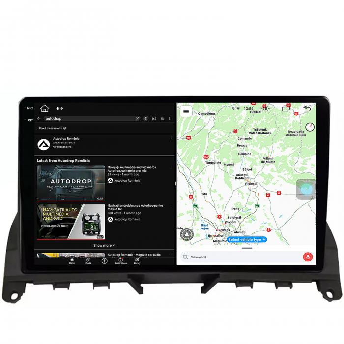Navigatie 2K Mercedes Benz C-Class W204 4GB | AutoDrop.ro [7]