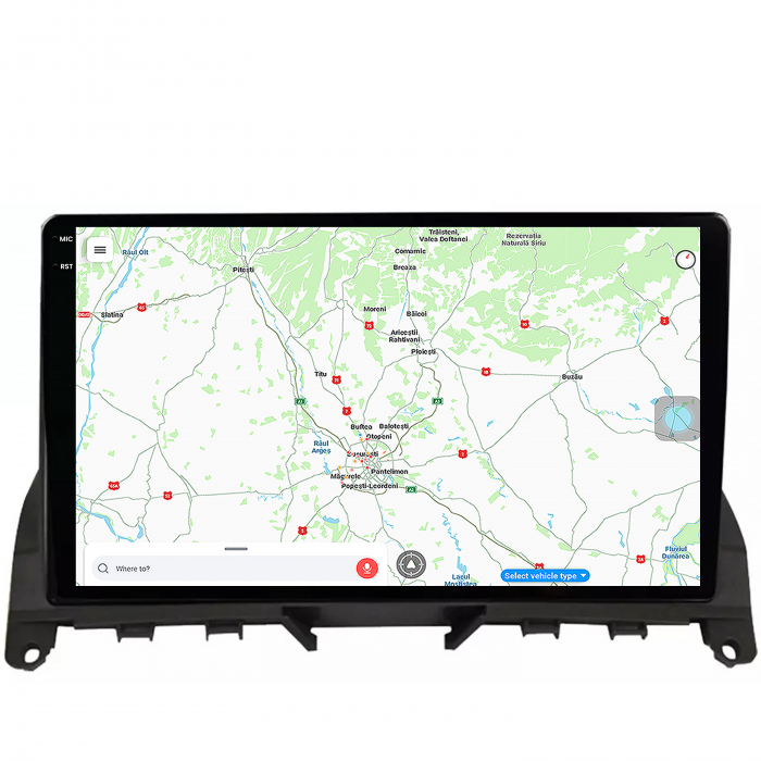Navigatie 2K Mercedes Benz C-Class W204 8GB | AutoDrop.ro [10]