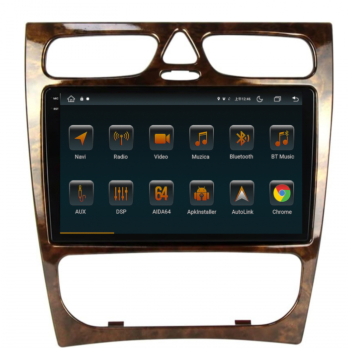 Navigatie Android 2K Benz C Class (W203) (2002-2004), 4+64GB | AutoDrop.ro [3]