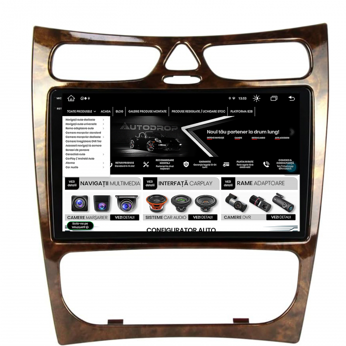 Navigatie Android 2K 13 MercedesCLK 8GB | AutoDrop.ro [9]