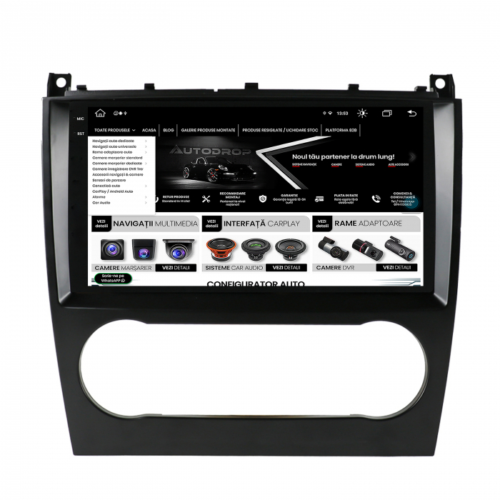 Navigatie 2K Android 13 MB G-Class W463 4+64GB | AutoDrop.ro [11]