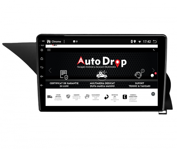 Navigatie Android Mercedes Benz GLK 8GB | AutoDrop.ro [4]