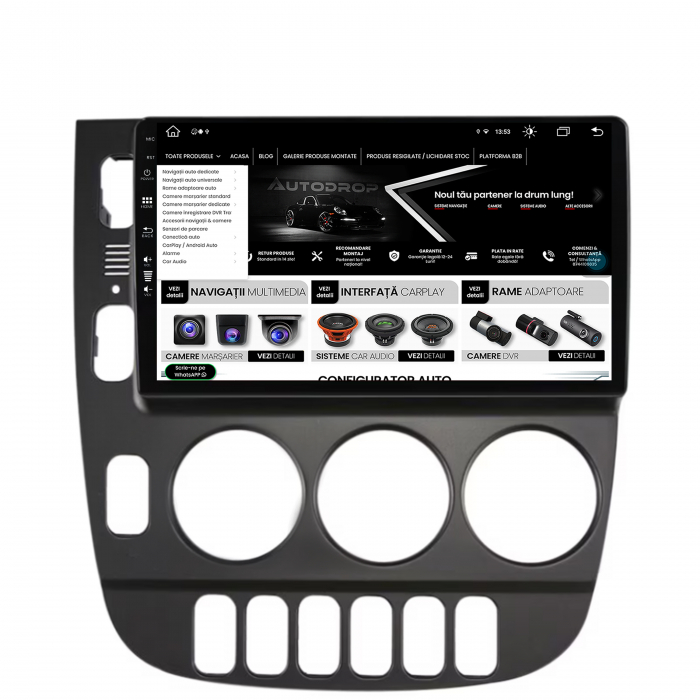 Android 13 Mercedes Benz W163 8+256GB | AutoDrop.ro [4]