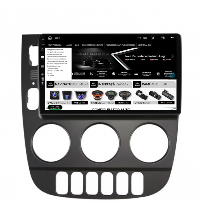 Android 13 Mercedes Benz W163 8+256GB | AutoDrop.ro [4]