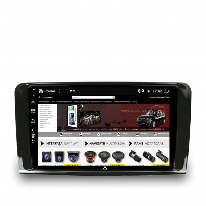 Navigatie Android 12 Mercedes Benz ML/GL QLED | AutoDrop.ro [9]