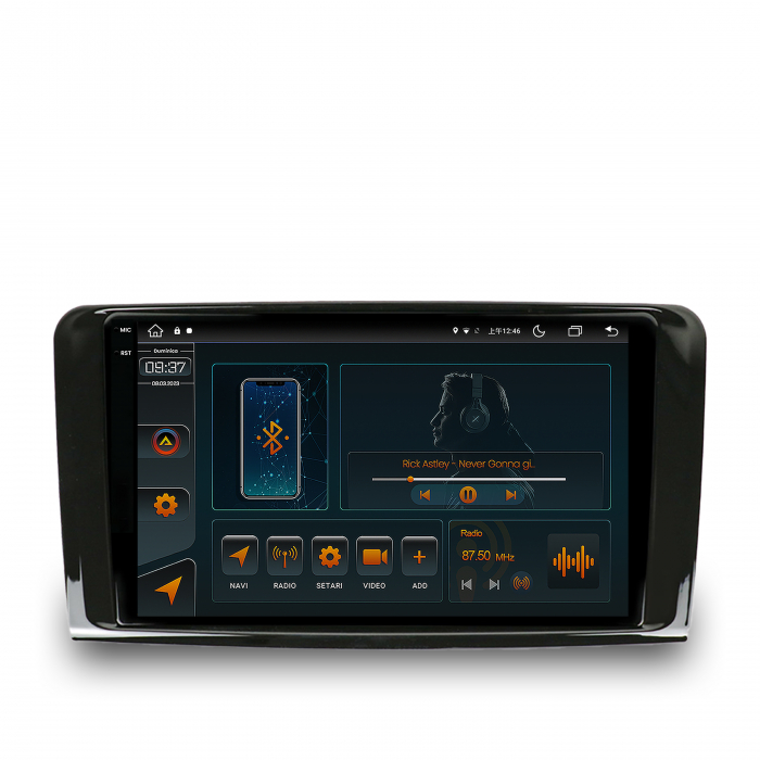 Android 13 2K Mercedes Benz ML/GL 4+64GB | AutoDrop.ro [2]