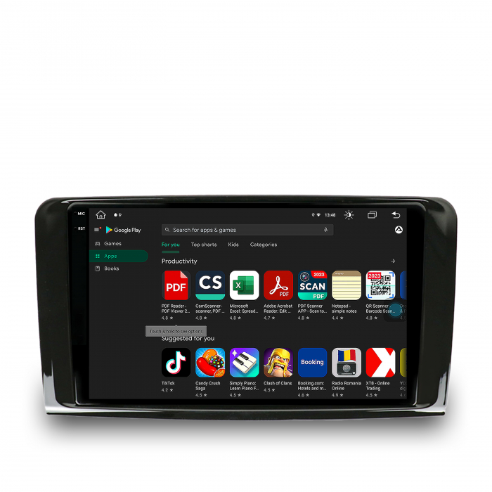 Android 13 2K Mercedes Benz ML/GL 4+64GB | AutoDrop.ro [9]