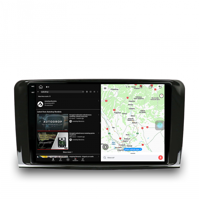 Android 13 2K Mercedes Benz ML/GL 8+256GB | AutoDrop.ro [6]